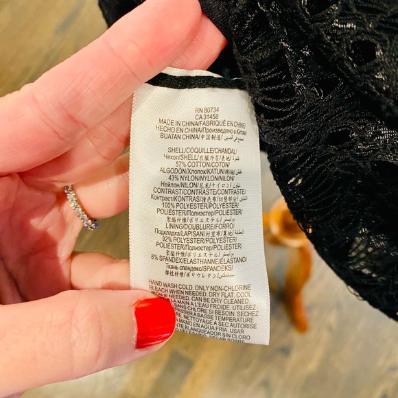 BCBGMAXAZRIA Lindsay Lace Tunic Dress - Picture 12 of 16